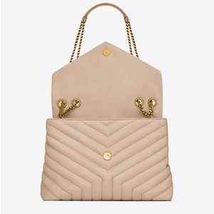 Medium Lou Lou Dark beige